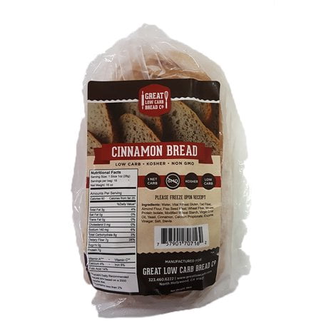 Great Low Carb Bread Company - 1 Net Carb, 16 oz, Cinnamon