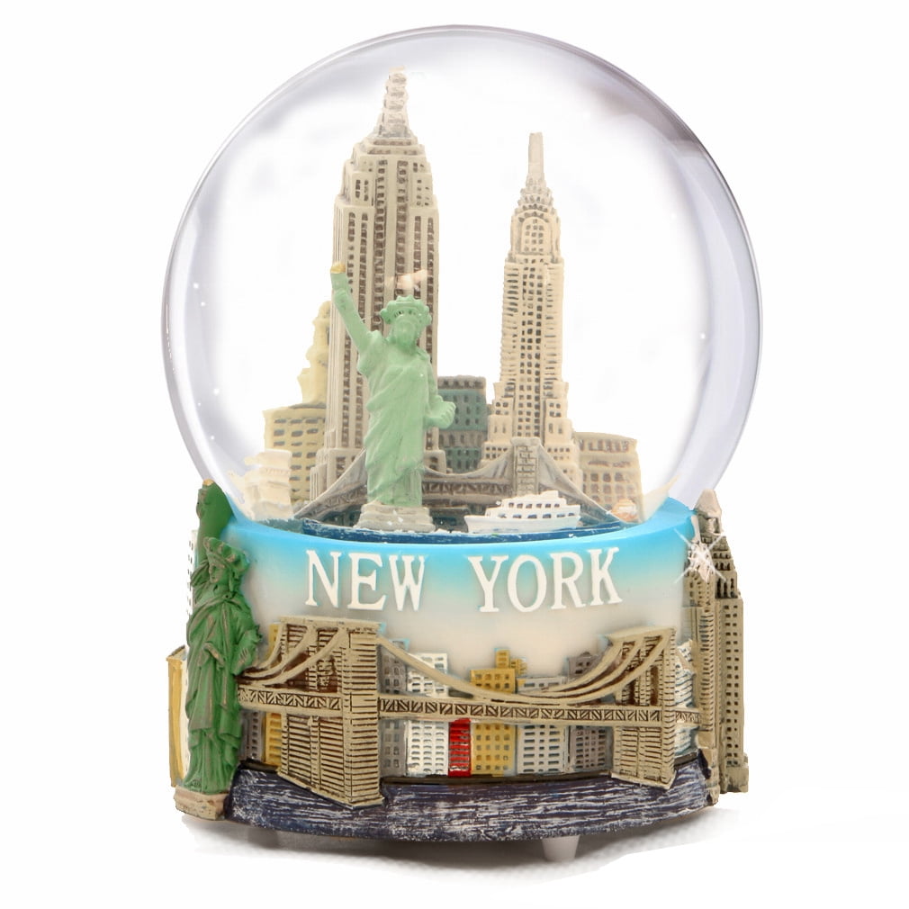 NYC Musical Snow Globe Souvenir