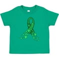 thumbnail image 3 of Inktastic Cerebral Palsy Awareness- Green Ribbon Made of Hearts Boys or Girls Toddler T-Shirt, 3 of 5