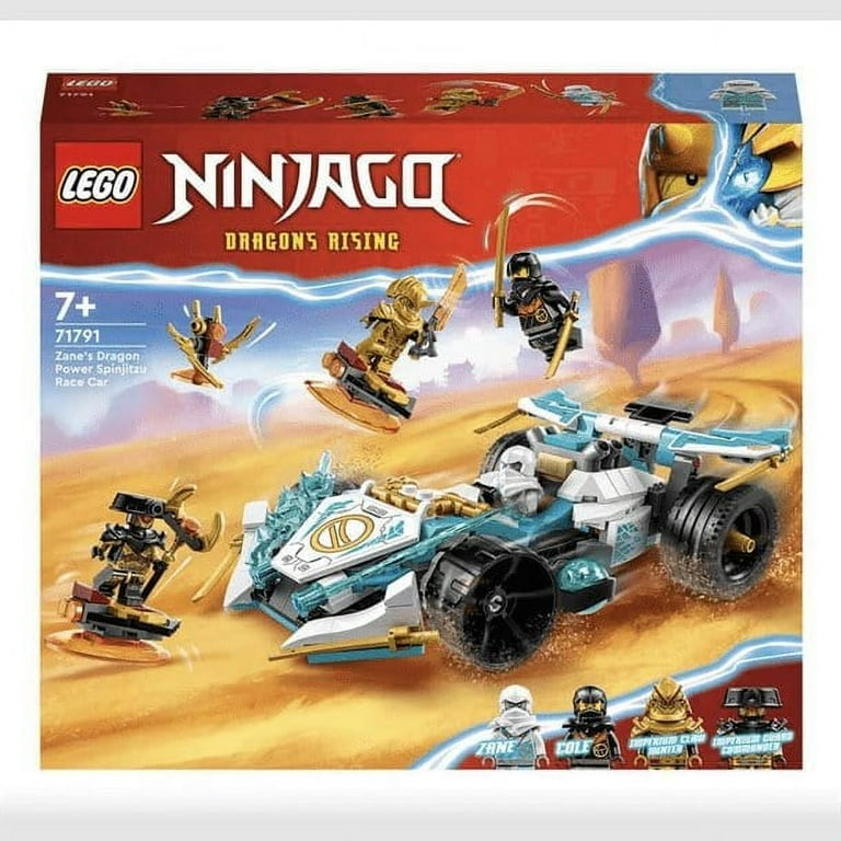 pizzadon Lego Ninjago Zane's Dragon Force Spinjitzu Racing Car 71791