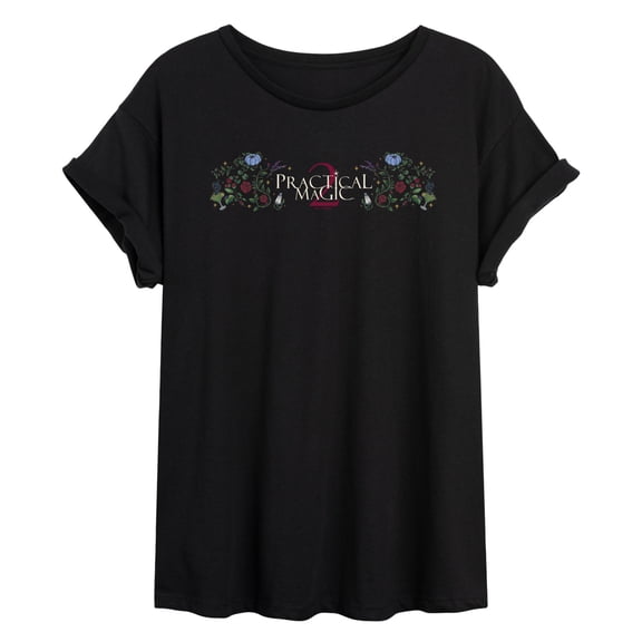 Practical Magic 2 - Logo Florals Relaxed Fit T-Shirt