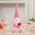 thumbnail image 4 of Wmqpnns New Trending Valentine's Day Decoration Doll Gift Christmas Eve Small Gift with Hand Gift Hug Ornament Collection Doll Collectible Figurines Todays Deals Clearance Sale, 4 of 7