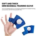 thumbnail image 3 of Mini Web Trainers,Baseball Training Equipment Web Glove Mini Training Glove for Baseball & Softball, 3 of 7