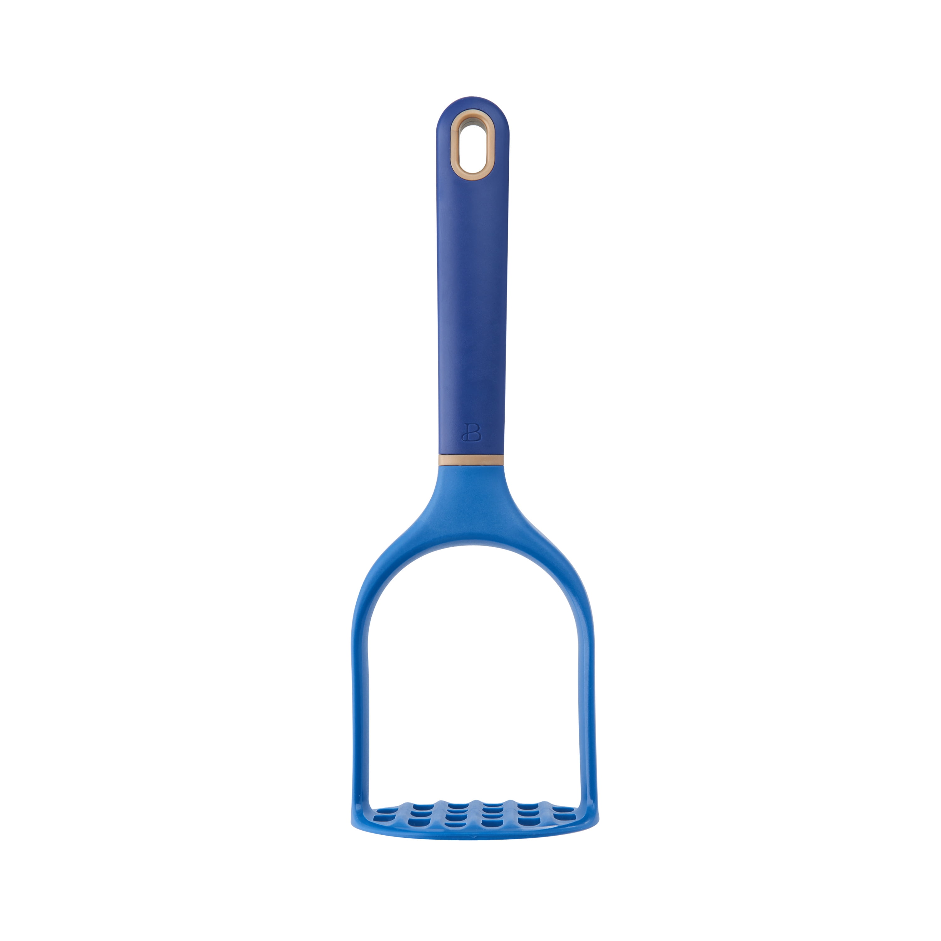 Colourworks Blue Silicone Potato Masher with Built-In Scoop in 2023