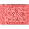 thumbnail image 1 of Ahgly Company Indoor Rectangle Abstract Red Modern Area Rugs, 7' x 10', 1 of 4