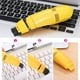 thumbnail image 4 of Bewildely Máquina de limpieza de teclado alimentada por USB, portátil, portátil, dormitorio, coche, aspiradora, colector de polvo, suministros para Suministros de limpieza para el hogar Amarillo Bewildely HA059640-01, 4 of 6
