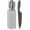 Earth, variant on Knife Block Set of 6 Kitchen Knives, Extra Sharp Stainless Steel Blades for Professional Cutting with Non Stick Coating & Soft Touch Easy Grip Handles in a Red Universal Block, Vivid Color