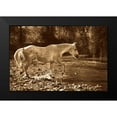 thumbnail image 2 of Caro, Wendy 14x11 Black Modern Framed Museum Art Print Titled - The Crossing, 2 of 5