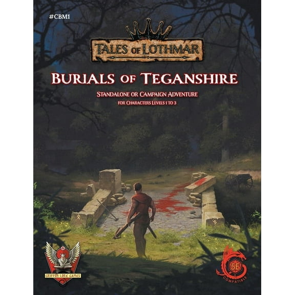 Burials of Teganshire for 5E (Paperback)