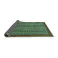 thumbnail image 2 of Ahgly Company Indoor Rectangle Abstract Turquoise Blue Modern Area Rugs, 2' x 3', 2 of 4