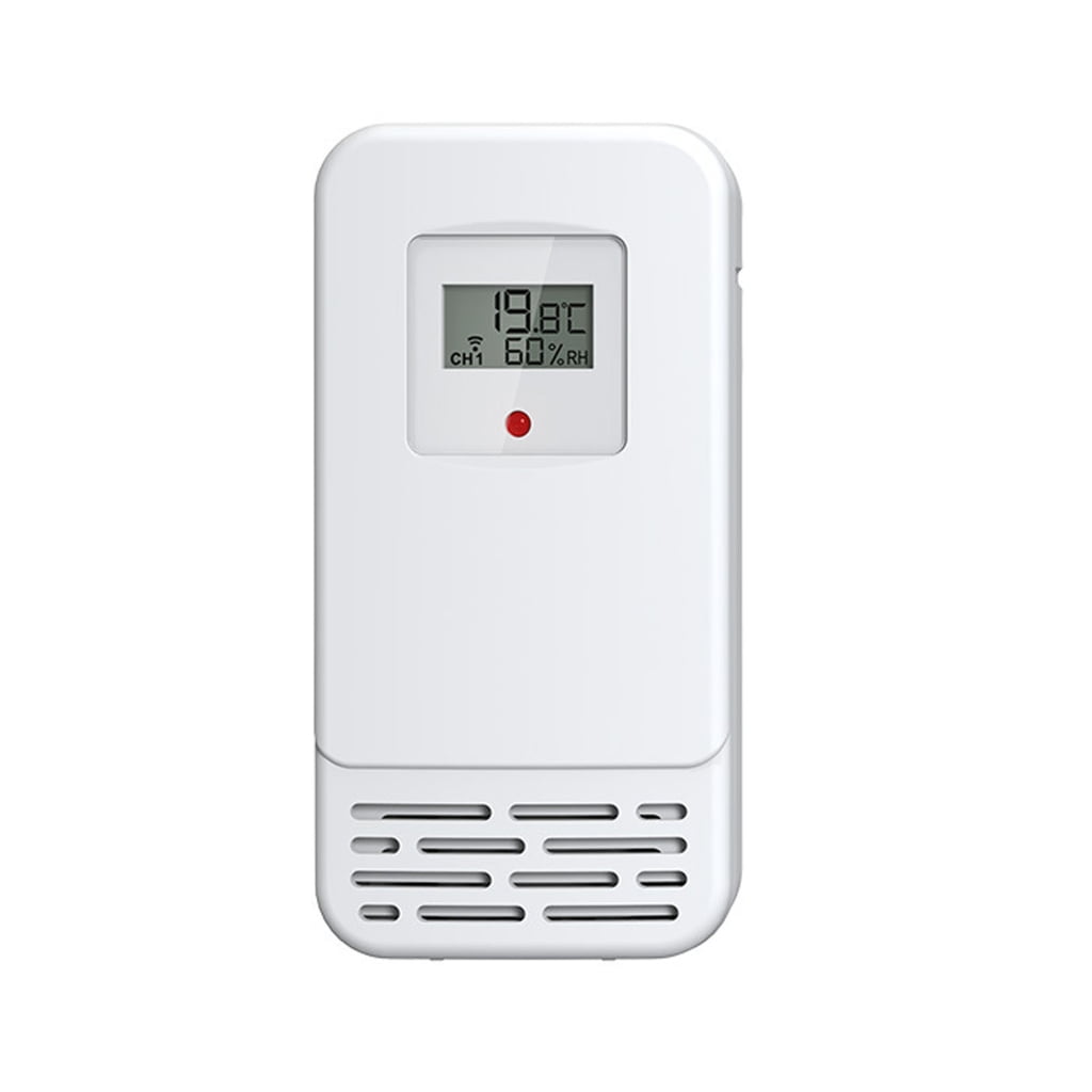 Indoor OutdoorW1re1essTemperature Humidity Sensors Color Display Weather Station