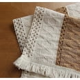 thumbnail image 4 of Hakochia Boho Placemats Set of 6-pack, Macrame Table Decor,Farmhouse Style Natural Cotton Burlap Placemats for Dining Table,Wedding,and Home Party, 4 of 7