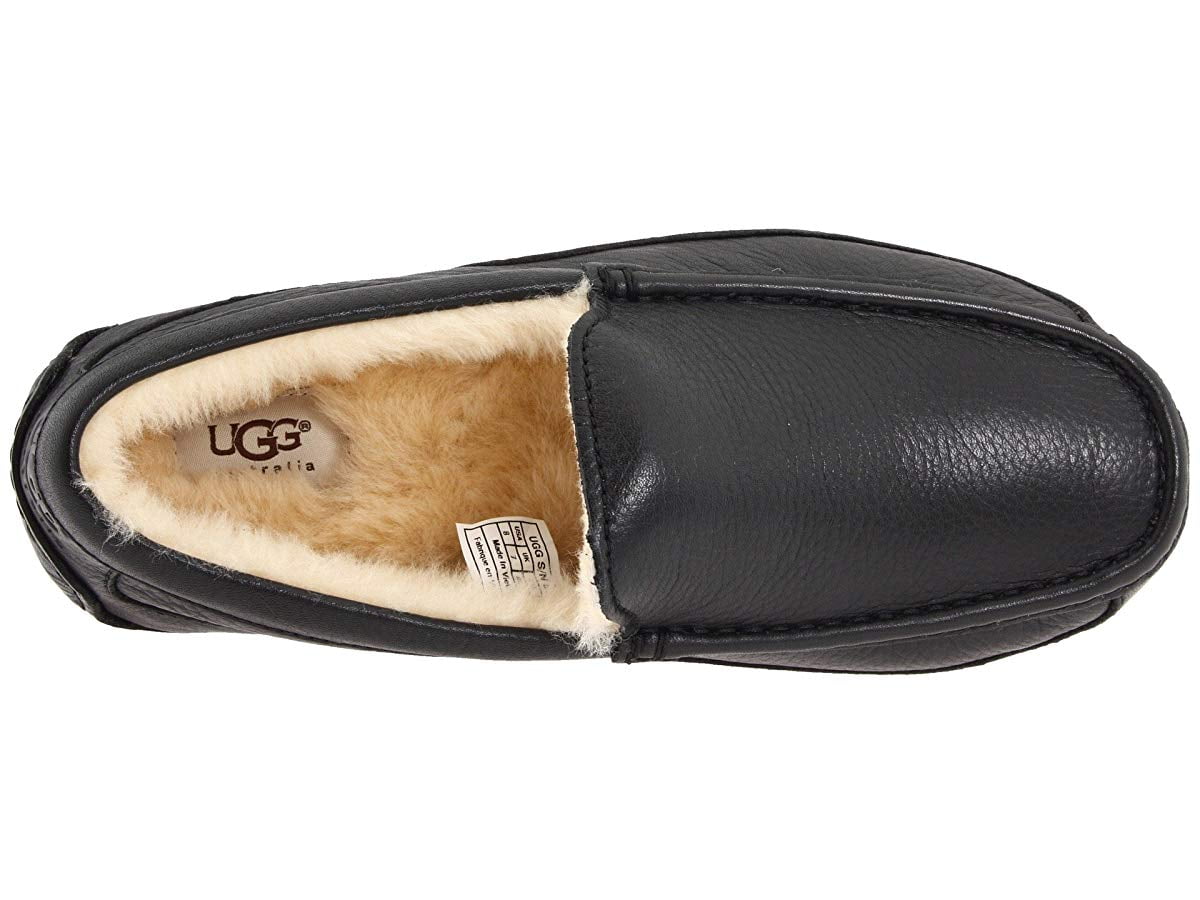 mens leather ugg slippers