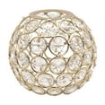 thumbnail image 4 of Pantalla de lámpara de cristal, luz de techo, luz de escritorio para acampar, lámpara antigua, lámpara de lectura, lámpara de araña clásica, pantalla oro, 4 of 8