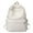 Beige, variant on PU Leather Large Capacity College Students' Backpack