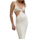 thumbnail image 4 of Txlixc Vestido largo con tirantes sexy para mujer Vestido ajustado de cintura alta sin espalda hueca Txlixc Moda, 4 of 7
