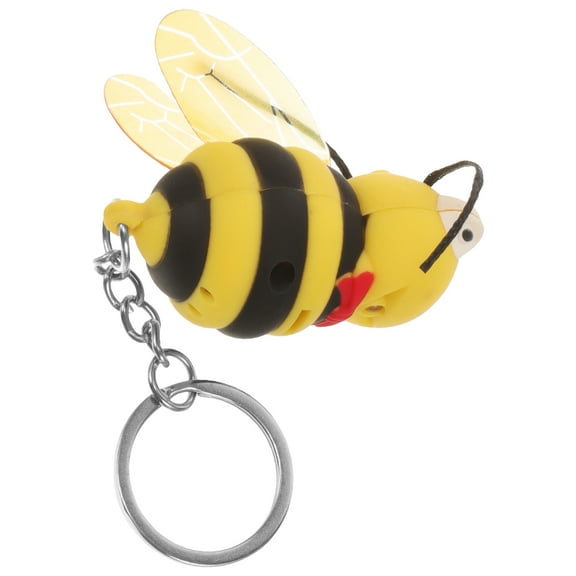 Worgeous Bee Shaped Keychain Electronic Yellow Black