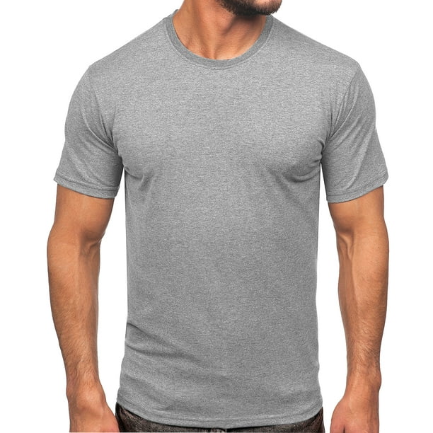 Playera para Hombre Shendy Vendy Manga Corta Cuello Redondo de Algodon Transpirable de Secado Rapido