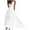 White #1, variant on Summer Dresses, Women Sleeveless V-Neck Dress Breast Wrap Gown Long Skirt Dress High Waist Floor-Length Dress Maxi Dress Leisure Black S