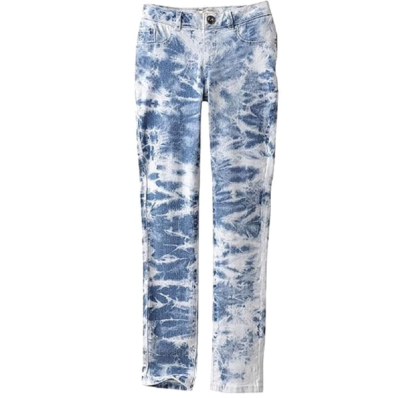 Mudd Big Girl's Plus Size Extreme Wash Denim Jeggings - (Small 8.5)