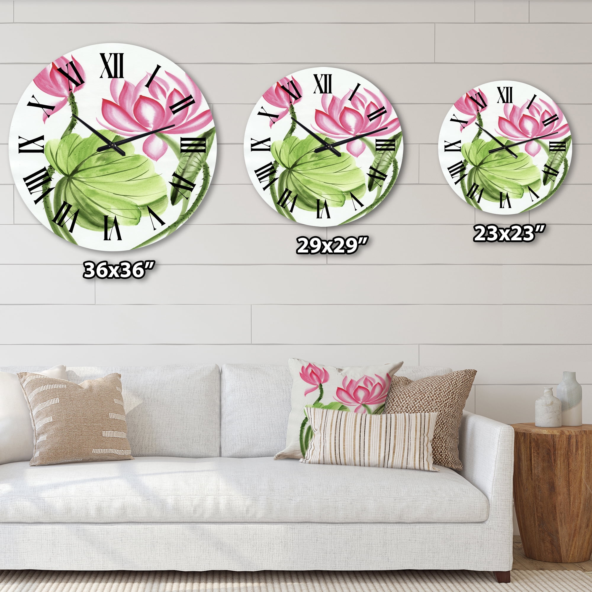 Designart 1 in Traditional Wall Clock