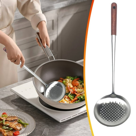 Cooking Utensils Set, Kitchen Utensils, Stainless Steel Kitchen Utensils, Kitchen Tools Spatulas Set, Cooking Spoons, Home Essentials Kitchen Gadgets Accessories, Safe, Easy To Clean 16.7" X 3.7"