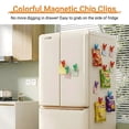 thumbnail image 5 of Magnetic Chip Clips, 18 Pack Bag Clips with Snap-Fit Design, Food Storage Clips for Kitchen Fridge Organization, 5 of 6