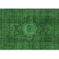 thumbnail image 1 of Ahgly Company Indoor Rectangle Abstract Emerald Green Modern Area Rugs, 8' x 12', 1 of 4