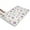 White Fairy Castle, variant on White Fairy Castle Pattern Flannel Non Slip Door Rugs,Washable Door Mats Indoor,Decorative Door Mats,Dirt-Resistant and Absorbent Doormat for Entrance,Bedroom,Kitchen,Bathroom,23.5x16in(60x40cm)
