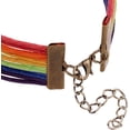 thumbnail image 4 of LGBT Bracelet, Lesbian Pride Jewelry, Rainbow Pride Bracelet &amp; Perfect Lesbian Gifts, 4 of 7