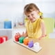 thumbnail image 5 of Juego de rompecabezas de madera con frutas y verduras | Bloques de construcción multicolor para educación temprana | Madera natural no tóxica | Coordinación mano-ojo para niños pequeños | Regalo de, 5 of 5