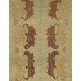 thumbnail image 1 of Ahgly Company Indoor Rectangle Abstract Light Brown Oriental Area Rugs, 3' x 5', 1 of 6