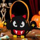thumbnail image 1 of Decoraciones de Halloween, adornos de Halloween, bolsa de dulces de mano para niños con forma de calabaza de Halloween, arreglo de regalo para jardín de infantes, accesorios para bolsas de dulces, peq, 1 of 6