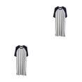 thumbnail image 2 of Sonducket Camisón Raglan Ropa de dormir Pijama Vestido Camisa de dormir Empalme Camisón Type1 NO1, 2 of 6