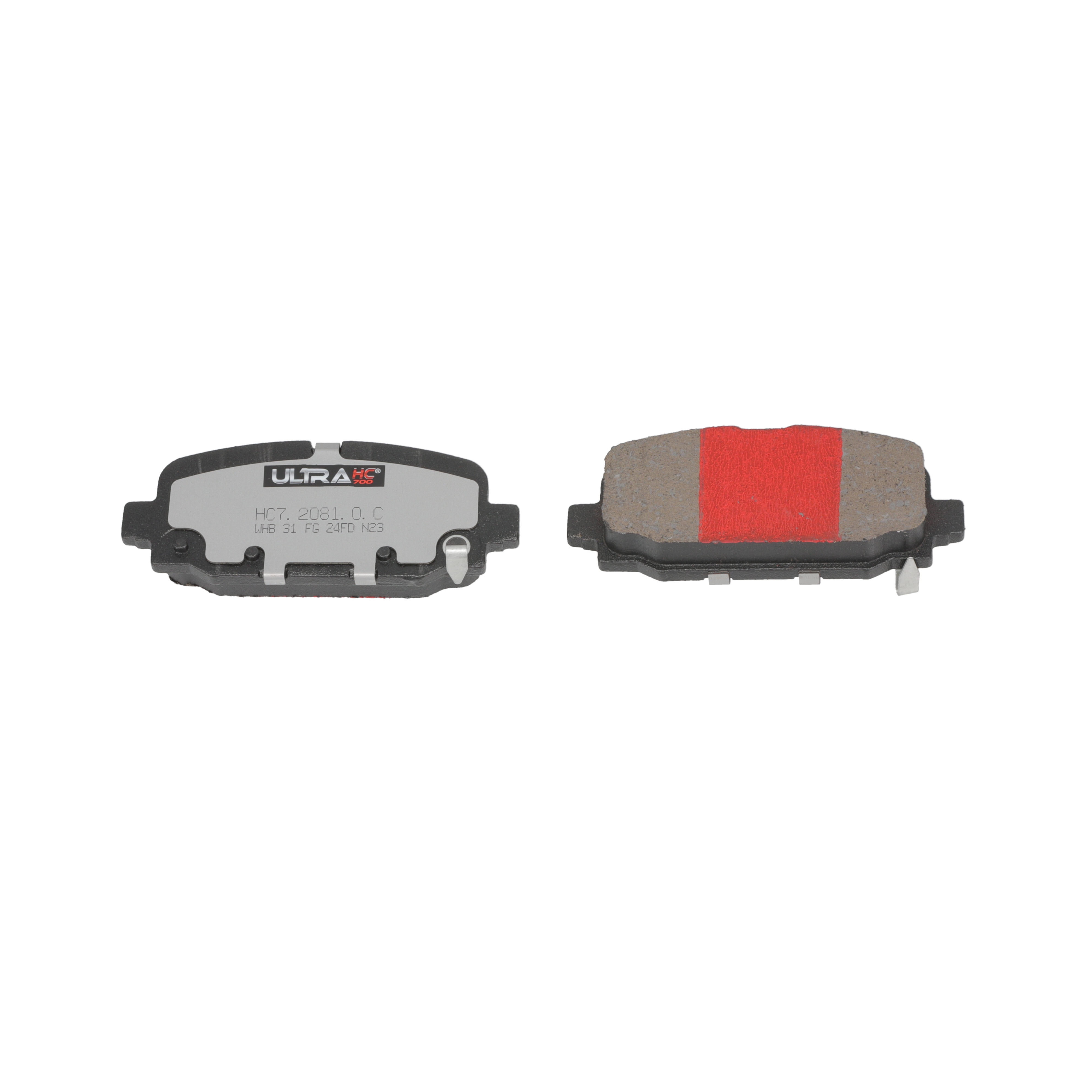 UltraHC 700 Brake Pad Set, Rear HC7.2081.0.C, Jeep Compass 2023-2017
