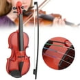 thumbnail image 1 of YSTINNG Simulated Kid Acoustic Violin Toy Adjustable String Musical Beginner Develop Instrument PracticeLight Brown B311-362, 1 of 6