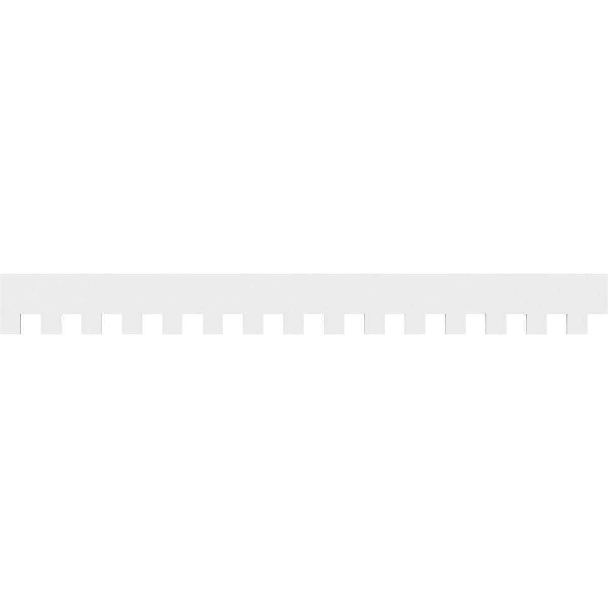 9"H x 1"P x 90"L Sanford Architectural Grade PVC Dentil Trim