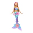 thumbnail image 1 of Muñeca Mattel Barbie Sirena con Transformación de Flores Cabello Rosa, 1 of 6