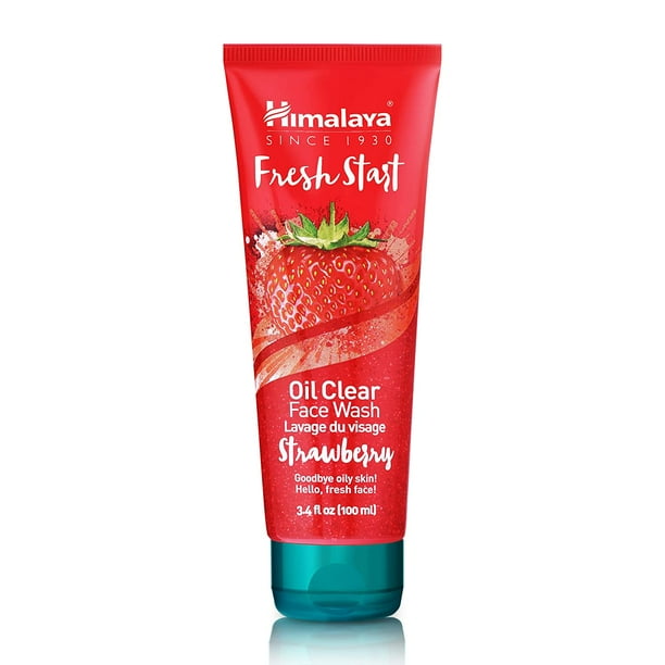 Himalaya Fresh Start Oil Clear Strawberry Face Wash, Daily Facial
