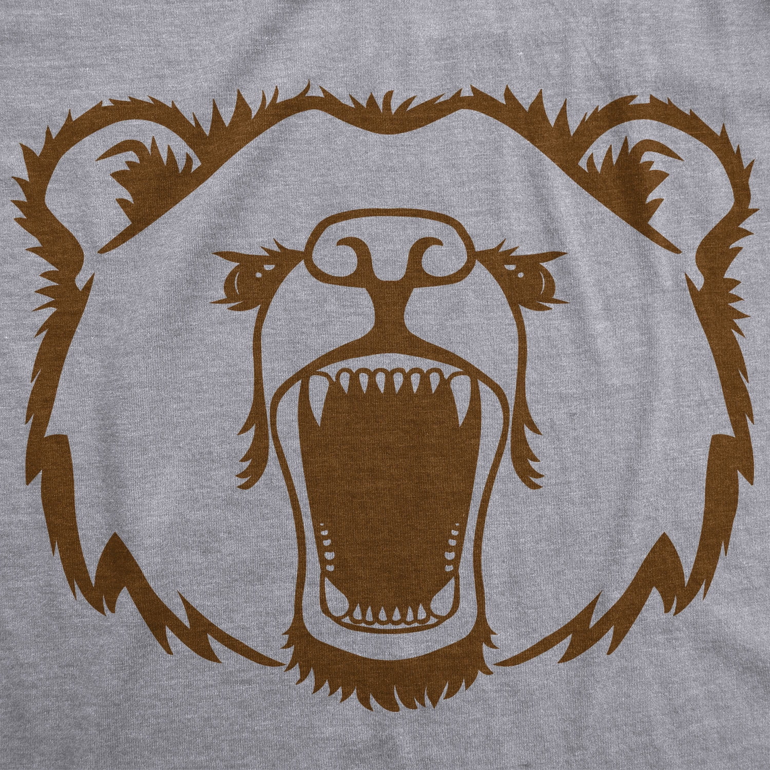 Camiseta Divertidas Ask Me About My Angry Bear T Shirt Funny Bear Flip Shirt Bears Flipover tee Crazy Dog Tshirts 