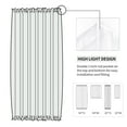 thumbnail image 5 of JIUZHEN French Door Curtain- Thermal Insulated Doorway Blackout Curtain with Rod Pocket for Kitchen/Patio Doors，1 Curtain Panel with Tieback, 25 X 72 Inches Long, Grayish White, 5 of 6