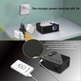 thumbnail image 5 of Mini Projector Multifunctional HD 1080P Eye Protection Home Theater Video Projector for Indoor Outdoor, 5 of 5