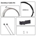 thumbnail image 2 of Front and Rear Bike Derailleur Cable/Brake Cable with A Steel Cable Cutter, 2 of 9