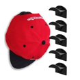 thumbnail image 2 of 2/4/10pcs Baseball Cap Rack Self-Adhesive Wall Mount Supports For Hats Clothes Holder, 2 of 5