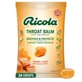 thumbnail image 3 of (3 pack) Ricola Caramel Throat Balm Throat Drops, Soothing Throat Relief, 34 ct, 3 of 10