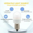 thumbnail image 6 of Ruiandsion E14 Base LED Bulb,10-Pack,AC 120V 2W(20W Halogen) 200LM 3000K Warm White No Flicker for Accent & Mood Lighting,, 6 of 8