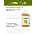 thumbnail image 2 of Velona Soybean Oil - 1 Gallon / 128 Fl Oz | 100% Pure and Natural Carrier Oil | Refined | Cooking, Baking, Skin, Hair, Body & Face Moisturizing | Use Today - Enjoy Results, 2 of 5