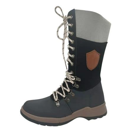 

Boots For Women Snow Boots Durable Outdoor Thermal Winter Mid Calf Boots Knight Boots