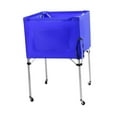 thumbnail image 3 of Vsenkes Rolling Sports Ball Cart Convenient Ball Storage Bin for Football Toy Garage Blue, 3 of 9