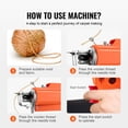 thumbnail image 3 of KFFKFF Electric Carpet Tufting Machine Weaving Flocking Kit Cut Pile & Loop Pile, 3 of 9